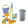 Kitchen Bin, Mop & Broom